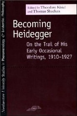 Becoming Heidegger book cover